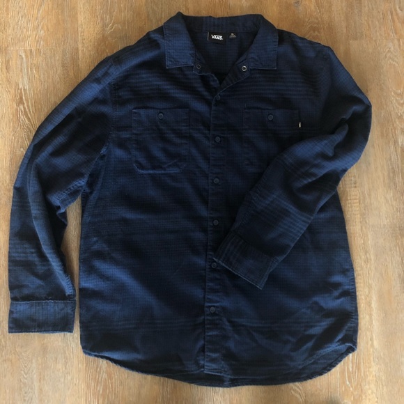 Vans Other - Blue Vans flannel men’s XL